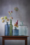 Mica Decorations Rioja Fles Vaas - H75 x Ø18 cm - Gerecycled Glas - Groen