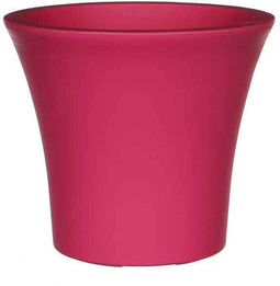 Mica Decorations ronde bloempot longo maat in cm: 17 x 20 fuchsia - FUCHSIA