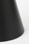 Mica Decorations Royale Bijzettafel - H42 x Ø60 cm - Metaal - Zwart