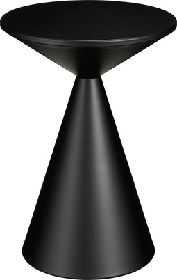 Mica Decorations Royale Bijzettafel - H55 x Ø40 cm - Metaal - Zwart