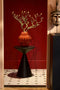 Mica Decorations Royale Bijzettafel - H55 x Ø40 cm - Metaal - Zwart