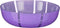 Mica Decorations Schaal Montello - 30x30x8.5 cm - Glas - Paars