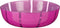 Mica Decorations Schaal Montello - 30x30x8.5 cm - Glas - Roze