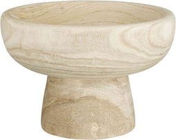 Mica Decorations Schaal Pia - 30x30x20 cm - Hout - Bruin