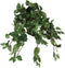 Mica Decorations Scindapsus Kunst Hangplant in Bloempot Stan - H45 x Ø25 cm - Groen