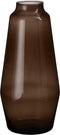 Mica Decorations Silva Vaas - 14x14x30 cm - Glas - Bruin