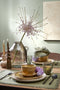 Mica Decorations Sitia Fles Vaas - H25,5 x Ø21 cm - Gerecycled Glas - Taupe