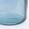 Mica Decorations Sitia Fles Vaas - H25,5 x Ø21 cm - Gerecycled Glas - Grijs