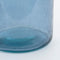Mica Decorations Sitia Fles Vaas - H45 x Ø17 cm - Gerecycled Glas - Grijs