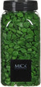 Mica decorations - steentjes mica groen