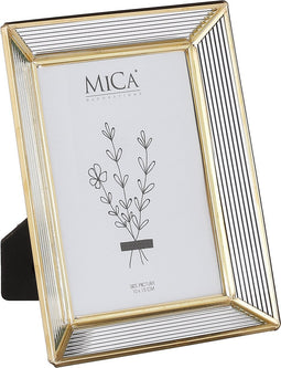 Mica Decorations Stielo Fotolijst - L20 x B2 x H16 cm - Metaal - Goud