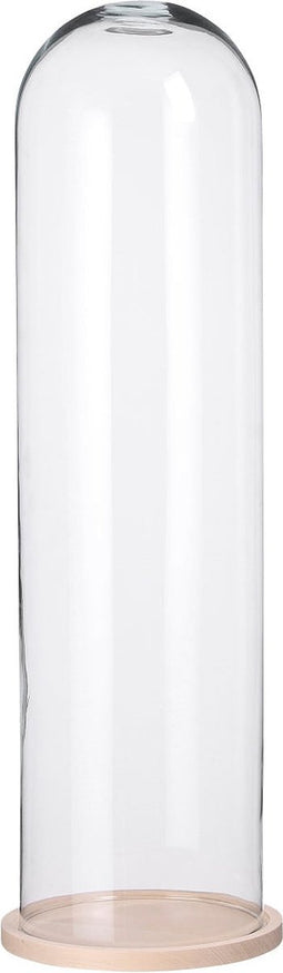 Mica Decorations Stolp Hella - 21x21x71.5 cm - Glas - Transparant