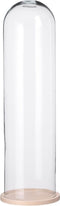 Mica Decorations Stolp Hella - 21x21x71.5 cm - Glas - Transparant