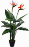 Mica Decorations Strelitzia Kunstplant - H110 x Ø60 cm - Groen