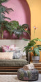 Mica Decorations Strelitzia Kunstplant - H110 x Ø60 cm - Groen