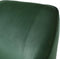 Mica Decorations Suzet Fauteuil - L78 x B65 x H80 cm - Velours - Donkergroen
