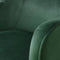 Mica Decorations Suzet Fauteuil - L78 x B65 x H80 cm - Velours - Donkergroen