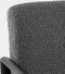Mica Decorations Symon Fauteuil - L72 x B69 x H81 cm - Donkergrijs