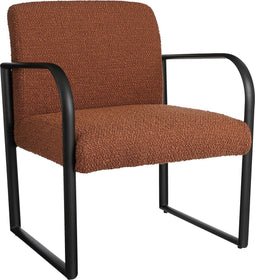 Mica Decorations Symon Fauteuil - L72 x B69 x H81 cm - Terra