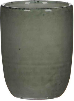 Mica Decorations - Tabo beker grijs - h10xd7,5cm