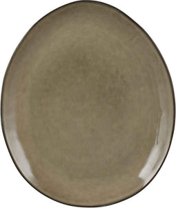 Mica Decorations tabo bord ovaal creme maat in cm: 28,5 x 23,5