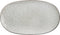 Mica Decorations Tabo Ovaal Bord - L31 x B18 x H3 cm - Grijs