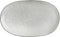 Mica Decorations Tabo Ovaal Bord - L35,5 x B21,5 x H4,5 cm - Grijs