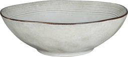 Mica Decorations Tabo Schaal - H7,5 x Ø23,5 cm - Grijs