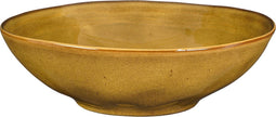 Mica Decorations Tabo Schaal - H9 x Ø31 cm - Oker