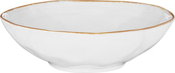 Mica Decorations Tabo Schaal - H9 x Ø31 cm - Wit
