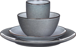 Mica Decorations Tabo Serviesset 4 Persoons - Grijs