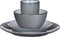 Mica Decorations Tabo Serviesset 4 Persoons - Grijs
