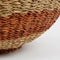 Mica Decorations Tacoma Opbergmand met Deksel - H48 x Ø55 cm - Jute - Oranje
