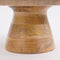 Mica Decorations Tallo Taartplateau - H10 x Ø30 cm - 100% FSC Mangohout - Lichtbruin