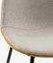Mica Decorations Tallos Eetkamerstoel - Gerecycled Polyester - Beige, Oker