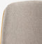 Mica Decorations Tallos Eetkamerstoel - Gerecycled Polyester - Beige, Oker