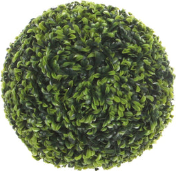 Mica Decorations Theeplant Bol Kunstplant voor Buiten - Ø27 cm - Groen