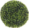 Mica Decorations Theeplant Bol Kunstplant voor Buiten - Ø27 cm - Groen
