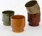 Mica Decorations Thiago Bloempot - H23 x Ø26 cm - Terracotta - Lichtgroen