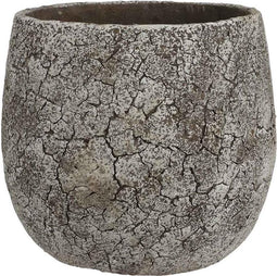 Mica Decorations Thomas Bloempot - H19 x Ø21 cm - Off White