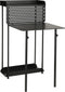 Mica Decorations Torre Balkonset - Set van 3 - Metaal - Zwart