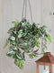 Mica Decorations Tradescantia Kunst Hangplant - L15 x B30 x H80 cm - Groen