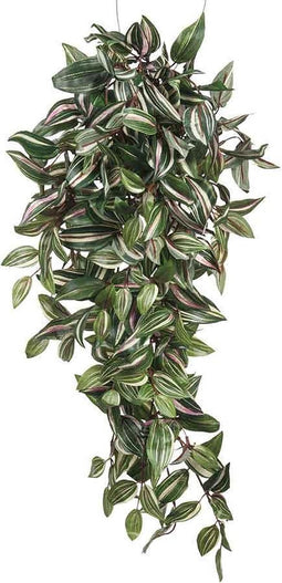Mica Decorations Tradescantia Kunstplant - 80 x 30 x 15 cm - 2 Stuks