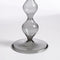 Mica Decorations Trent Kandelaar - H33 x Ø9 cm - Glas - Donkergrijs