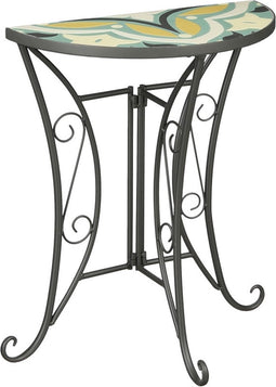 Mica Decorations Tristan Tuin Tafel - 63x32x71 cm - Ijzer - Groen