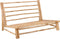 Mica Decorations Tropical Loungebank - L120 x B88 x H73 cm - Bamboe - Lichtbruin