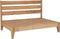 MICA Decorations Tuinbank Chicago Bruin - 120x83,5cm