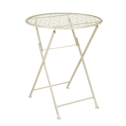 Mica Decorations Tuintafel Tierra - 60x60x70 cm - Ijzer - Ijzer