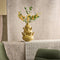 Mica Decorations Tulpenvaas Marlijn - Keramiek - Geel/Oker - 28 x 46 x 28 cm (BxHxD)