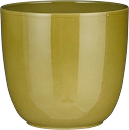 Mica Decorations Tusca Bloempot - 17x17x16 cm - Keramiek - Groen